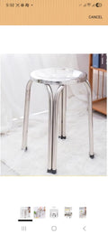 Premium Stainless Steel Round Stool