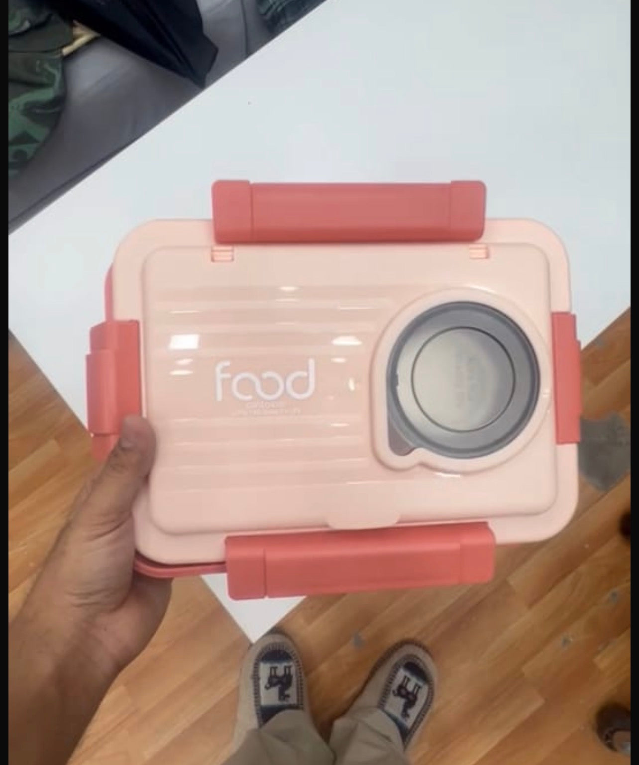 Camera shape bento box